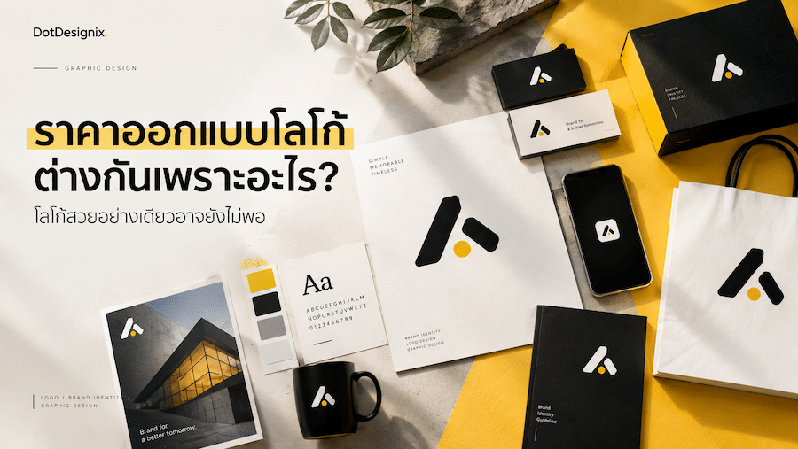 ราคาออกแบบโลโก้กับกระบวนการออกแบบ Brand Identity